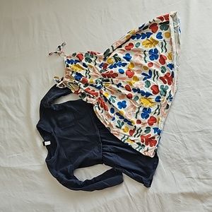 TEA Collection Girls Cotton Dress Lot Size 6-7